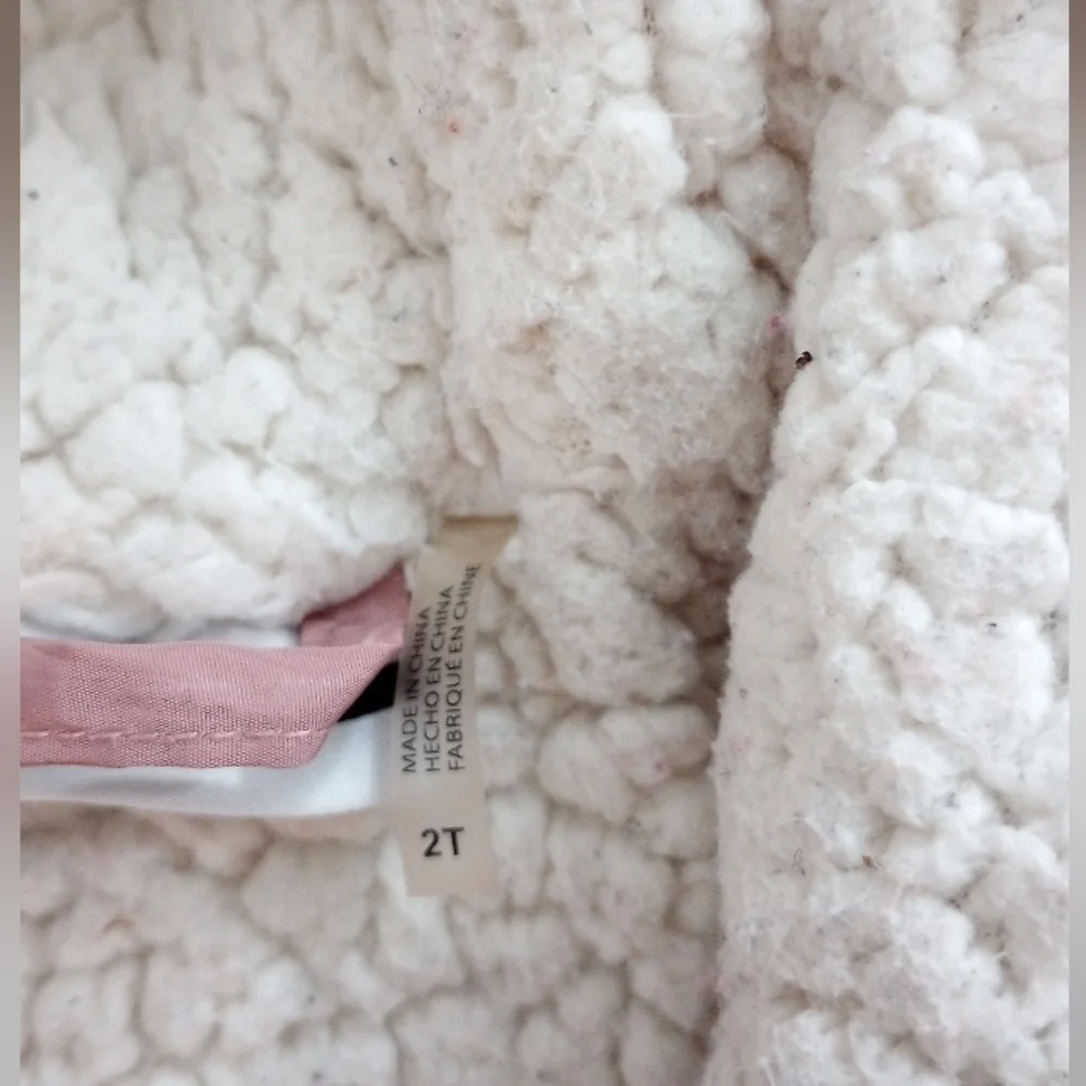 DKNY Hooded Puffer Winter Jacket for Kids 2T